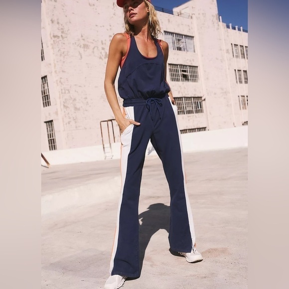 FREE PEOPLE Indigo New Flow Flare Onesie - Picture 6 of 11